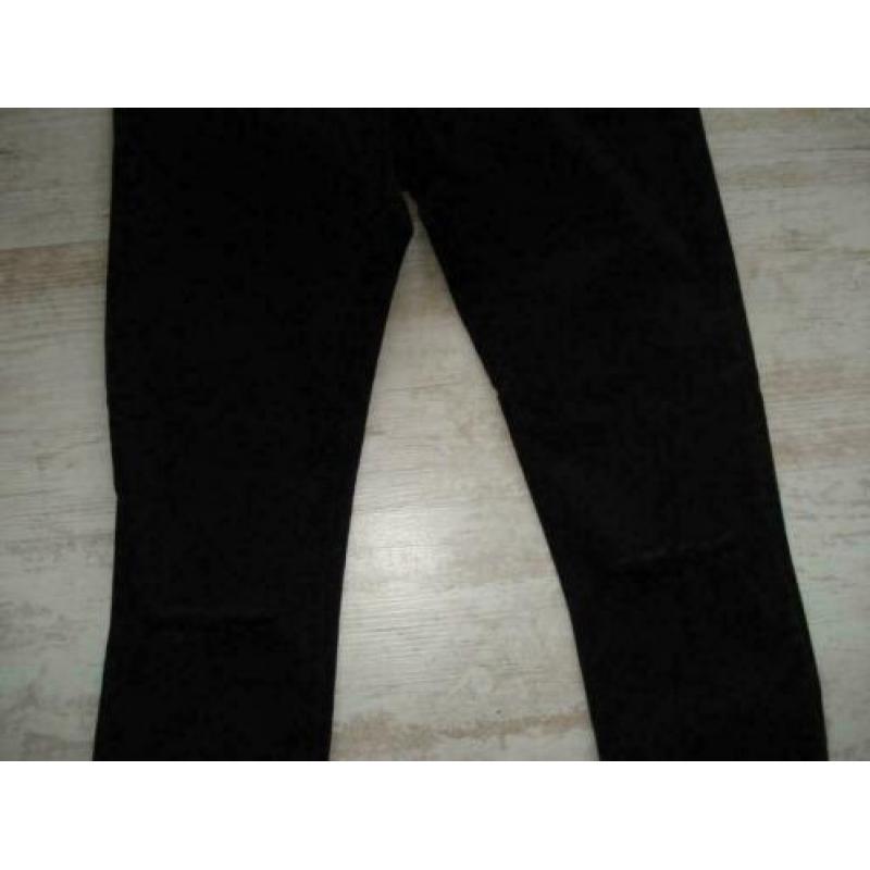 Zara zwarte broek met gaten maat 36