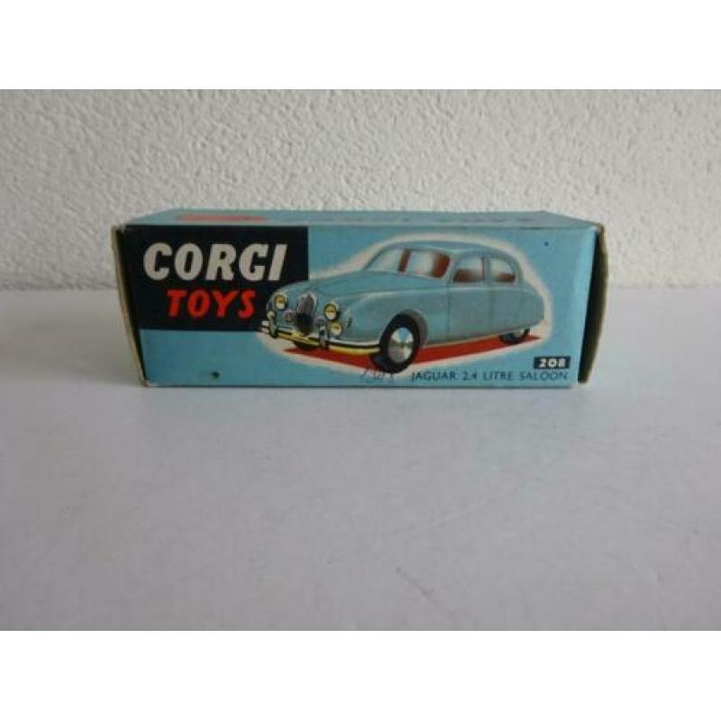Corgi 208 - Jaguar 2.4 Litre - Perfect doosje - Origineel!