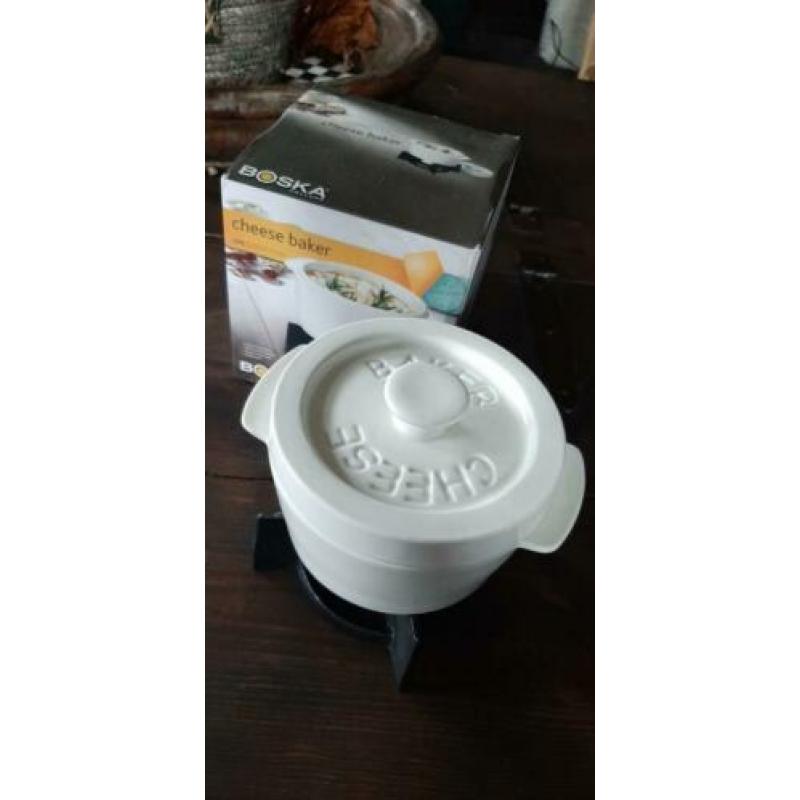 Boska cheese baker met kaarsje
