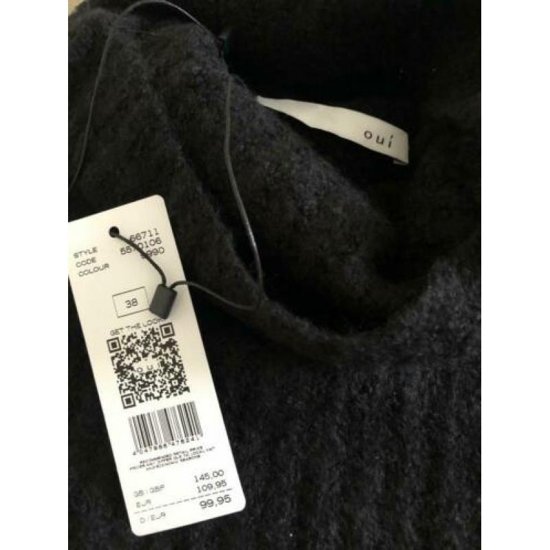 Oui trui dames zwart maat 38 (nieuw!)