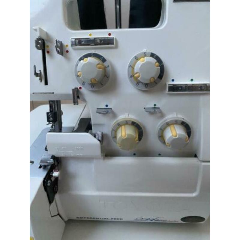 Toyota lockmachine incl handleiding en extra voetjes