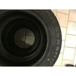 set nieuwe 4 seizoenenbanden 185/60-14