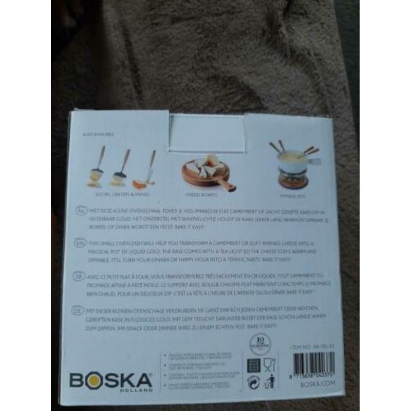 Boska cheese baker met kaarsje