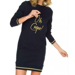Nikkie jurk donker blauw crêpe maat 32