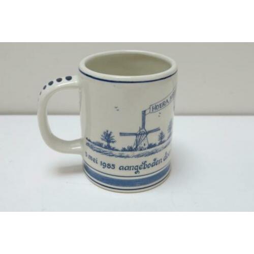 Bierpul Delfts blauw, Nederland 40 jaar vrij 1985