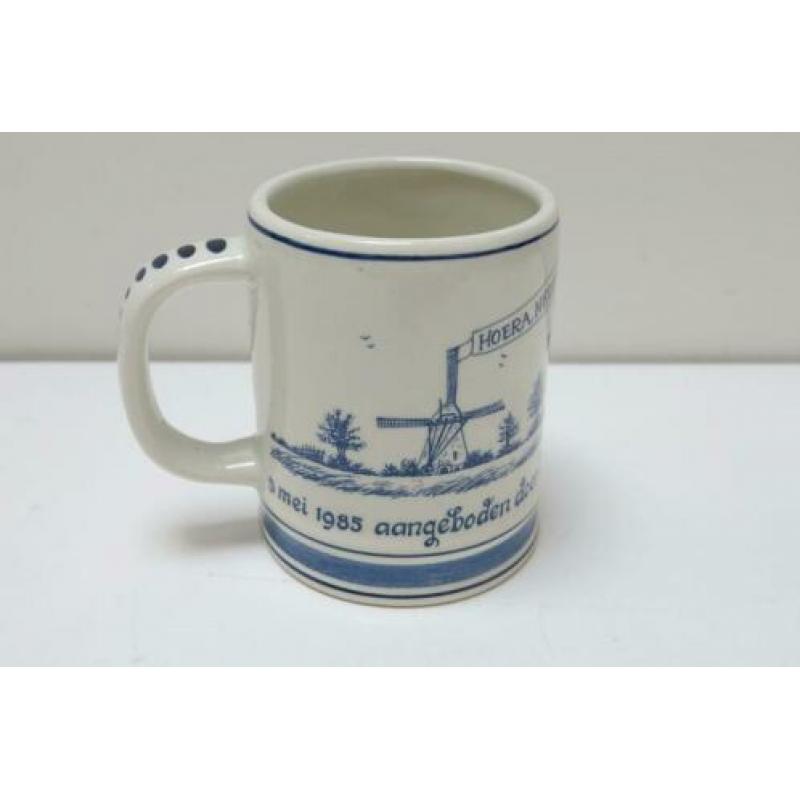 Bierpul Delfts blauw, Nederland 40 jaar vrij 1985