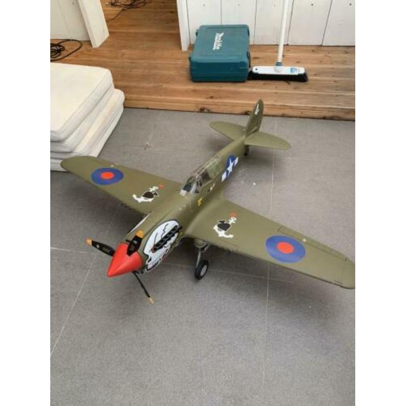 Durafly p-40n rc vliegtuig