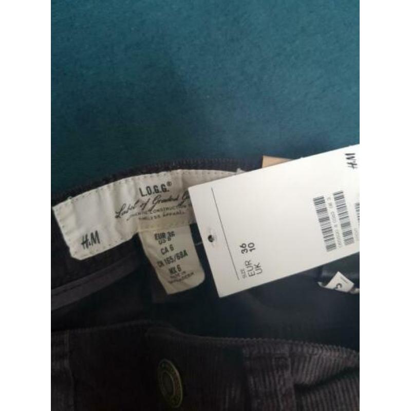 h&m broek maat 36 nieuw