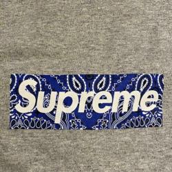Supreme Bandana Box Logo Grey M