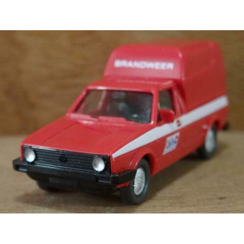 WIKING 1:87, VW CADDY, " BRANDWEER ", Zie Foto`s