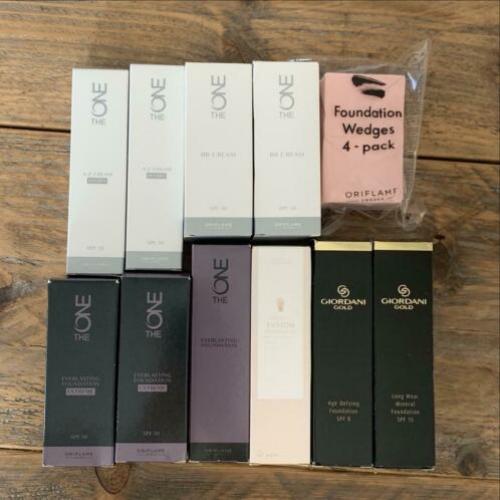 Oriflame uitverkoop foundations €55 hele set