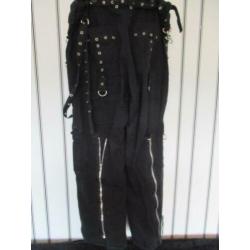 Alternatieve dames broek zwart maat M