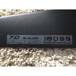 7.0 slalom 33.5 cm The Boss Custom vin/ carbon