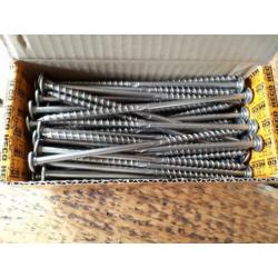 Heco spaanplaatschroef edelstal RVS 6,0 x 160mm NIEUW