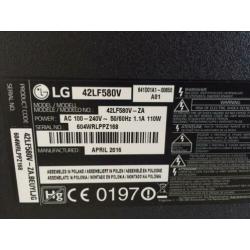 LG 42 inch LED smart tv