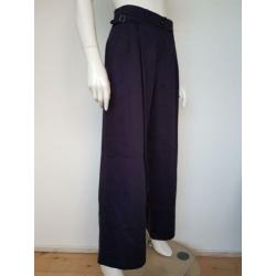 Vanessa Bruno palazzo broek. Mt. 40. Blauw.