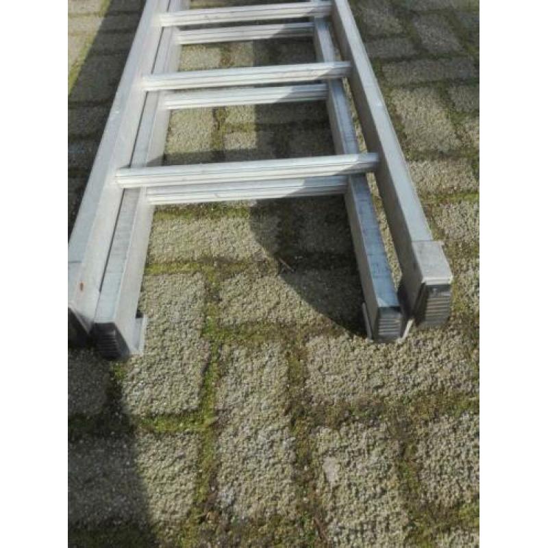 Aluminium ladder 2 delig