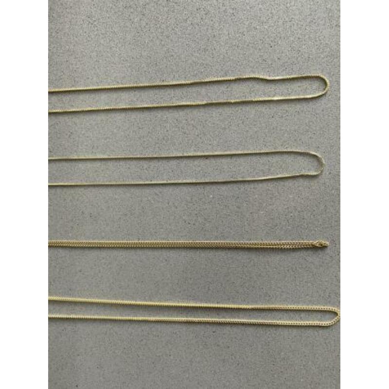4 stuks double kettingen