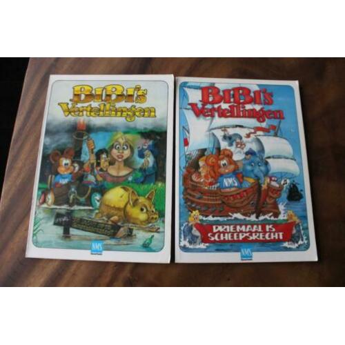 2 x Bibi's vertellingen, sc, 1e druk 1985/1987