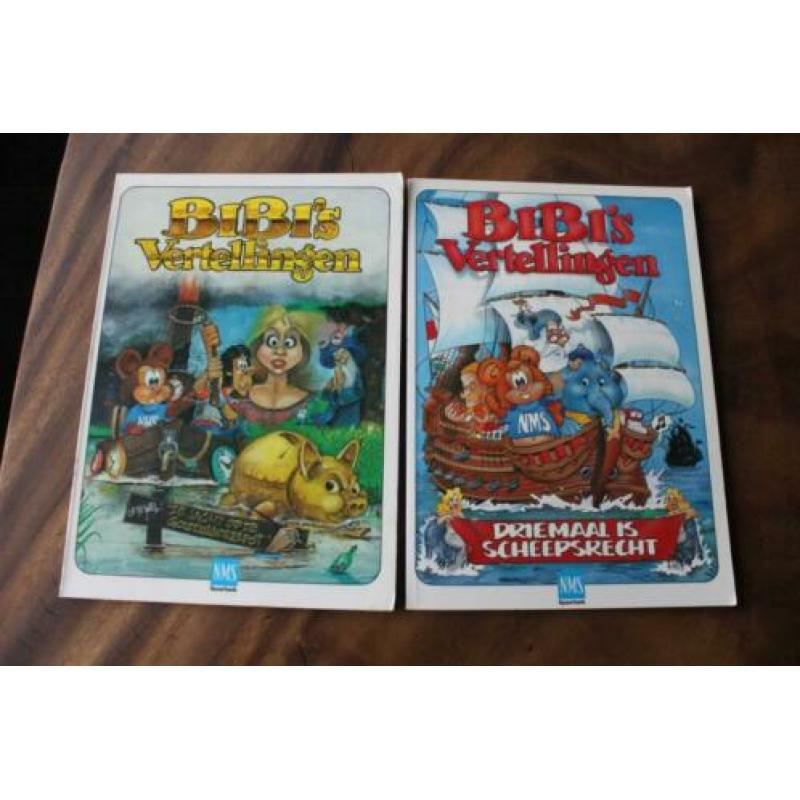 2 x Bibi's vertellingen, sc, 1e druk 1985/1987