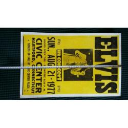 Elvis poster karton
