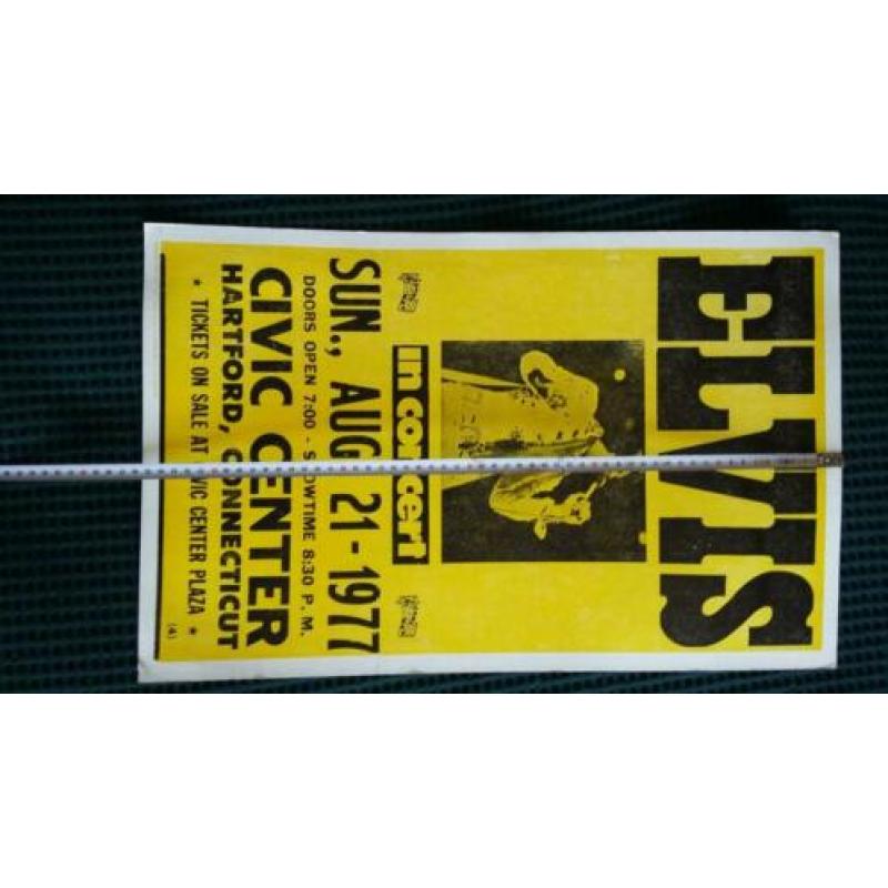 Elvis poster karton