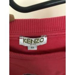 Kenzo trui truitje sweater dames maat 34 XS roze