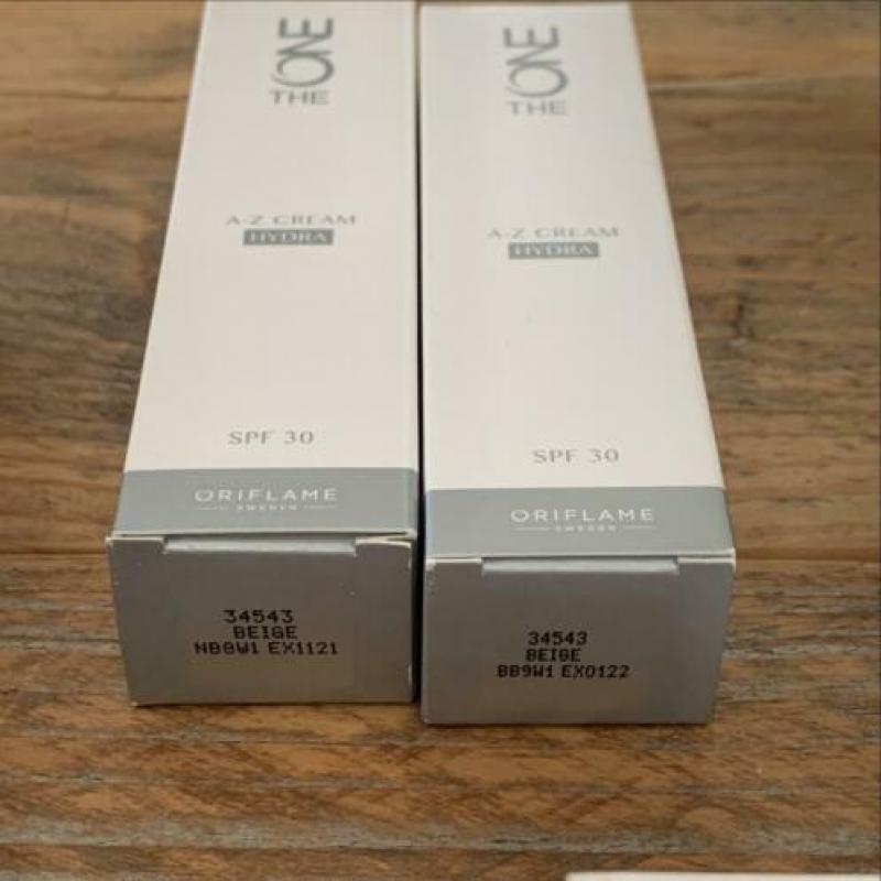 Oriflame uitverkoop foundations €55 hele set
