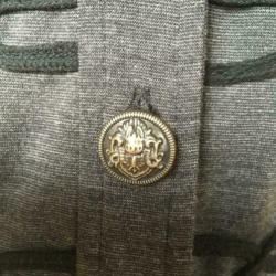 4040 Tricot grijs jasje blazer MS MODE: Mt=40 Nieuwstaat"