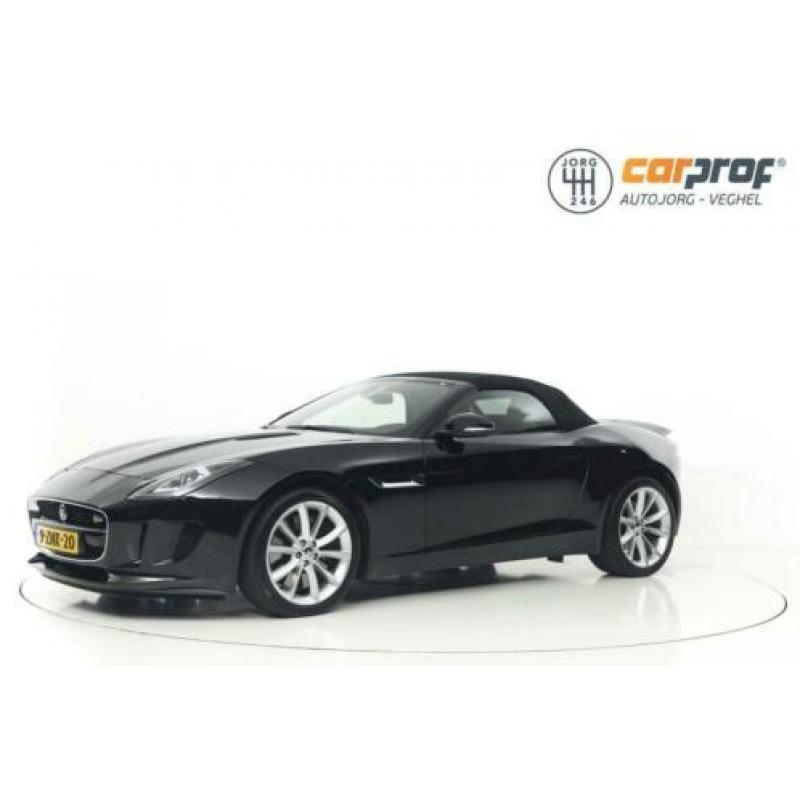 Jaguar F-TYPE 3.0 V6 S Convertible 380 PK Dealer onderhouden