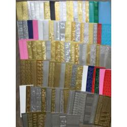 Stickervellen € 0,07