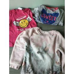groot pakket meisjes kleding maat 110