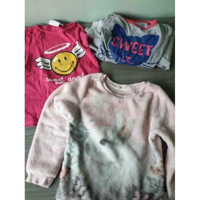 groot pakket meisjes kleding maat 110