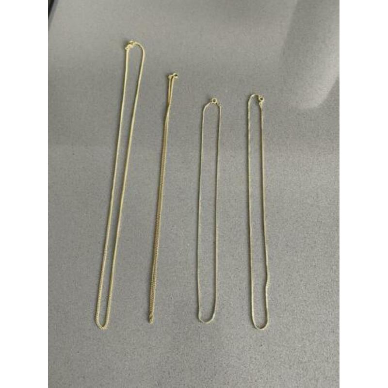 4 stuks double kettingen