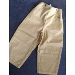 DKNY * NIEUW * Te gekke goud beige broek , maatje 3 / 92