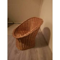 Rotan rieten stoel set