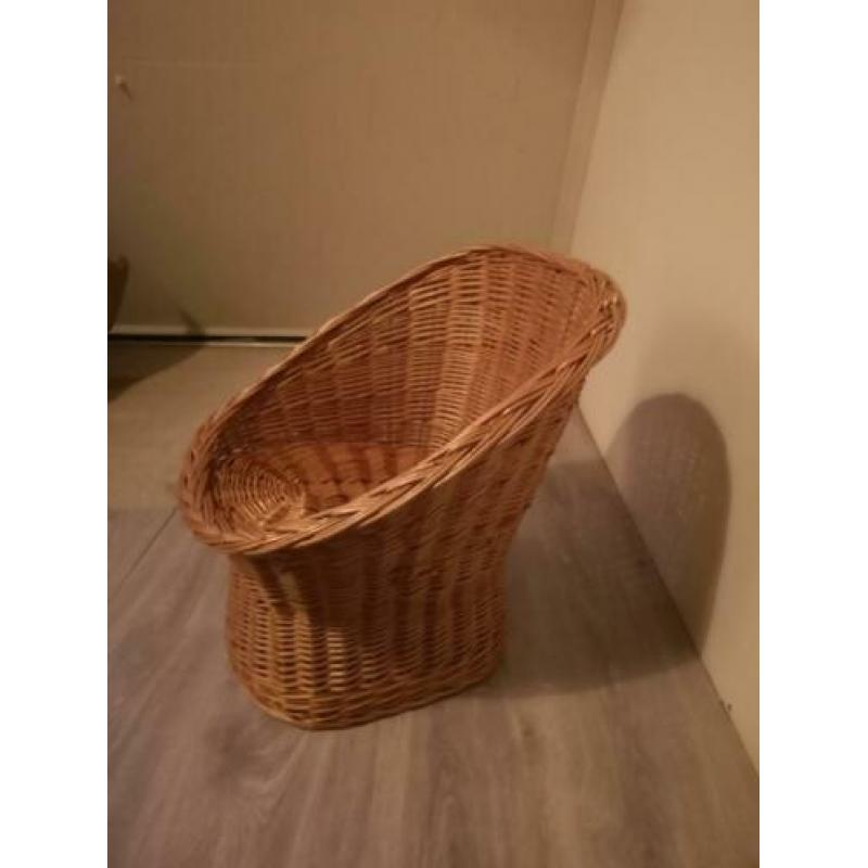 Rotan rieten stoel set
