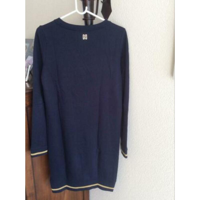 Nikkie jurk donker blauw crêpe maat 32