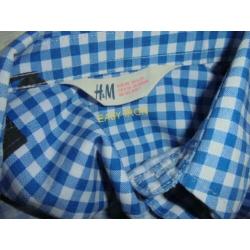 H&M leuk overhemd maat 122