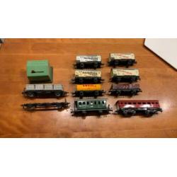 Oude fleischmann wagons en toebehoren
