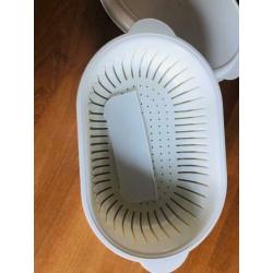 Tupperware vergiet