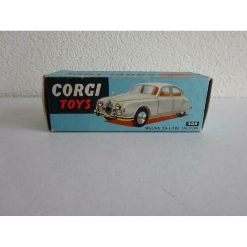 Corgi 208 - Jaguar 2.4 Litre - Perfect doosje - Origineel!