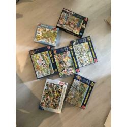 Diverse puzzels, wasgij, v Haasteren