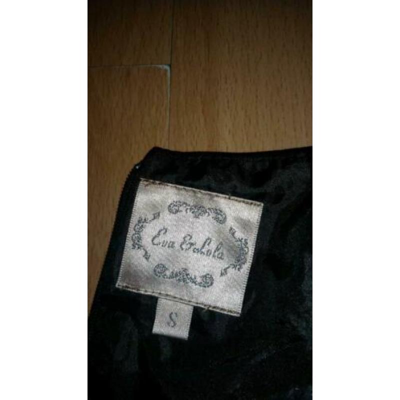 te koop zwart jurk mt s