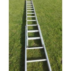 Aluminium ladder 2 delig