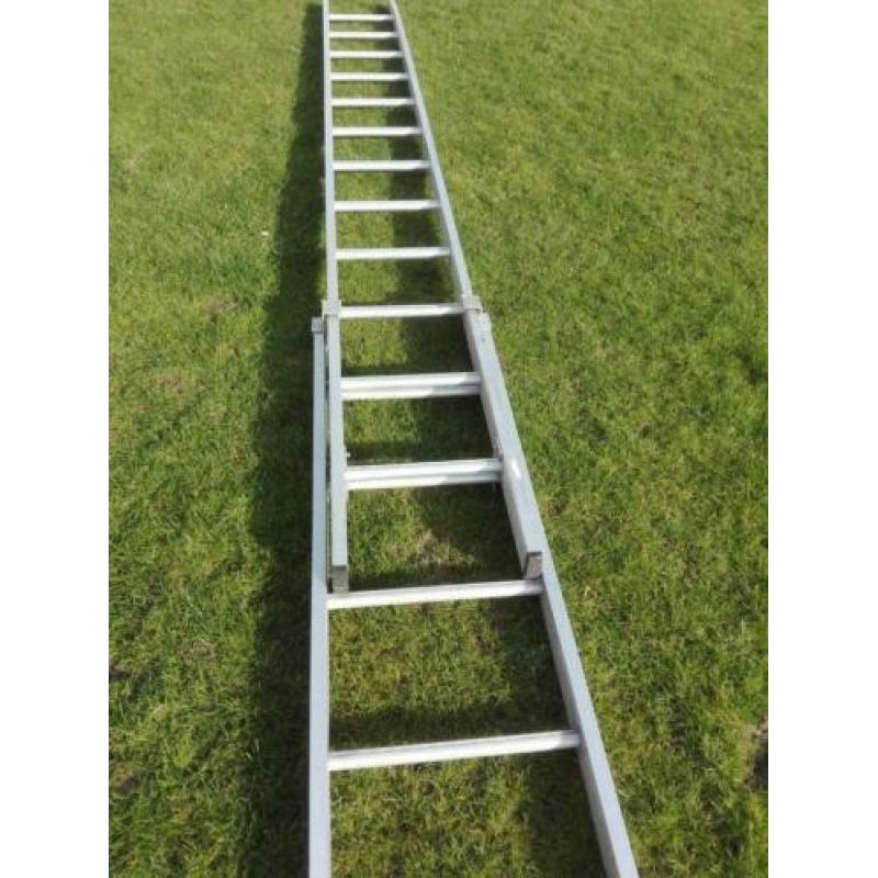 Aluminium ladder 2 delig
