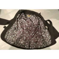 Kenzo - exclusieve donker bruine blazer / jasje - maat 38
