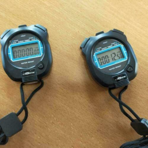 Stopwatch -Fastime - water resist 2 stuks