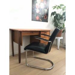 Vintage design jaren 60 teak bureau