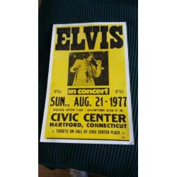 Elvis poster karton